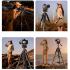 RTAKO VT-990S Hexagonal Photography Tripod Carbon 1.9m - Black